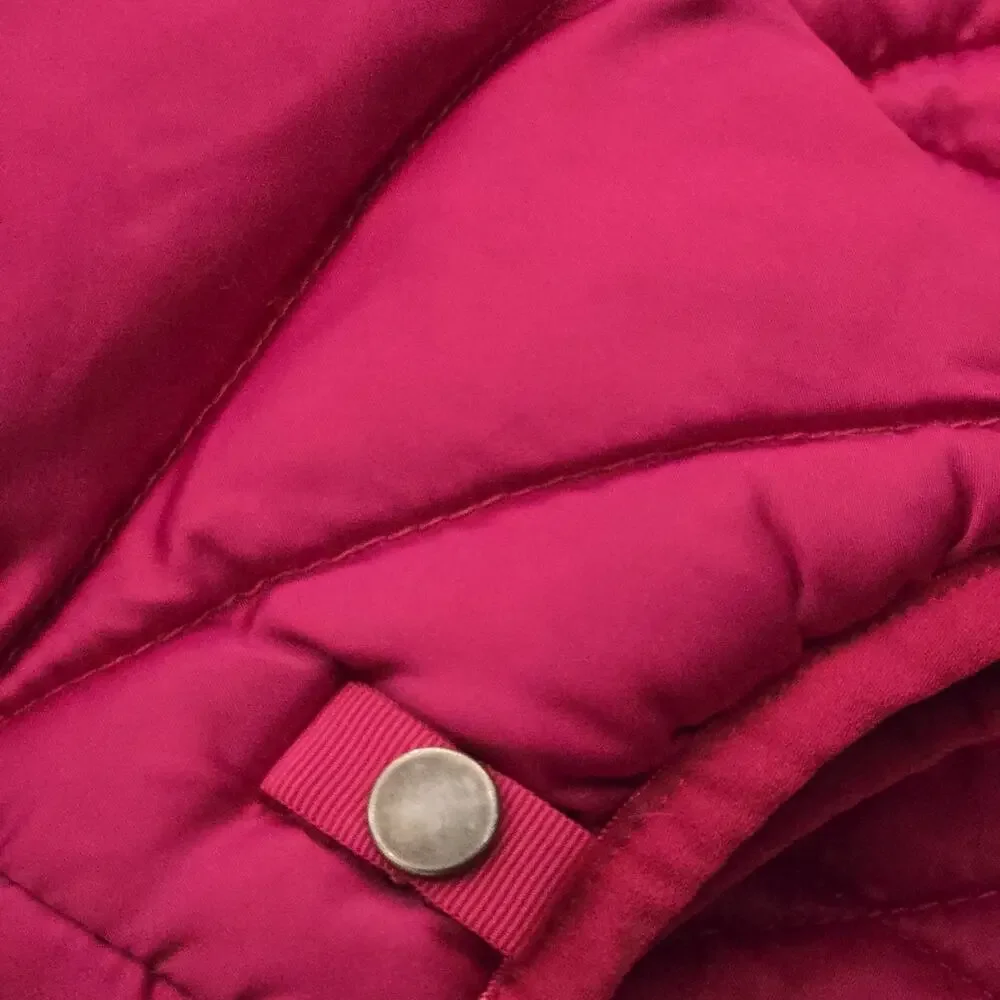 The North Face Girls XL 18 Goose Down Barbie Pink Puffer Jacket Coat‎ 550